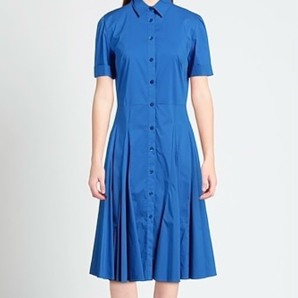 PUROTATTO Dresses & Skirts - PUROTATTO Blue midi dress Italy  42 US 6